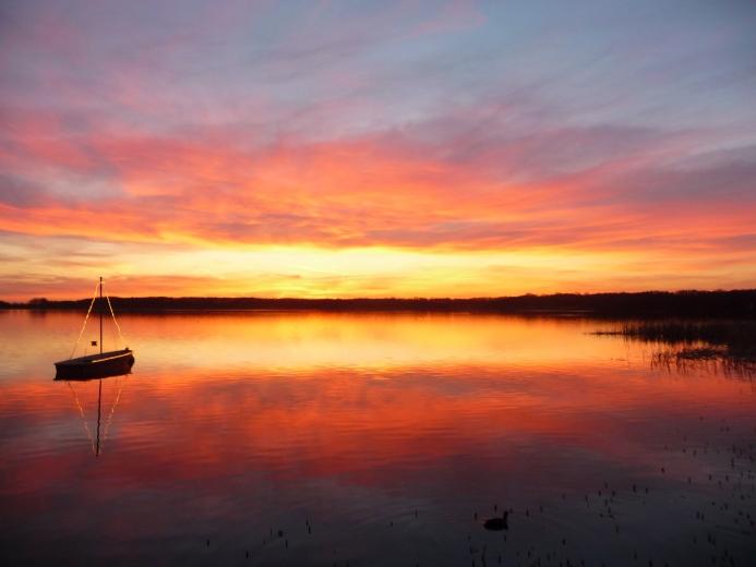 Kerstin Wüstenhöfer-Loges, Fotografie, “Boot Orange“, 2011
