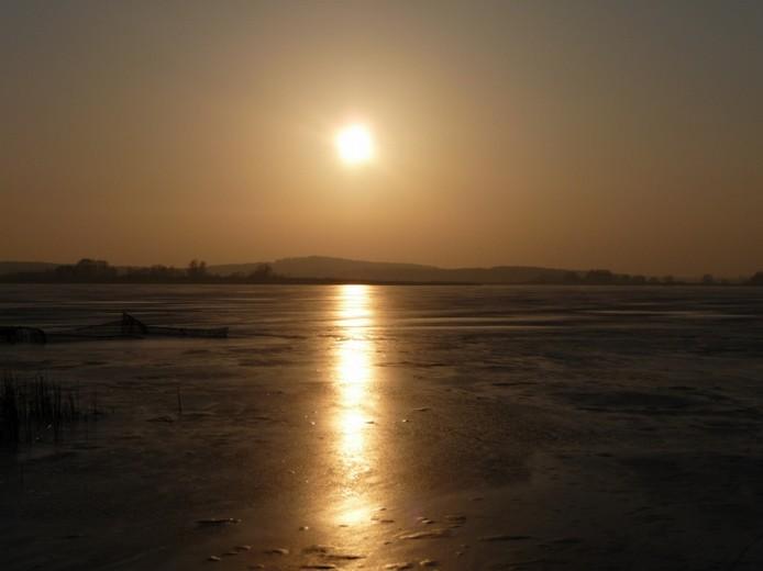 Kerstin Wüstenhöfer-Loges, Fotografie, “Wintersee 2“, 2009