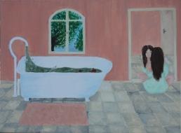 Paula Ziersch, Schülerarbeit, “Im Bad“, 2013